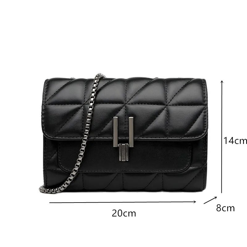 Vittoria Quilted Chain Bag